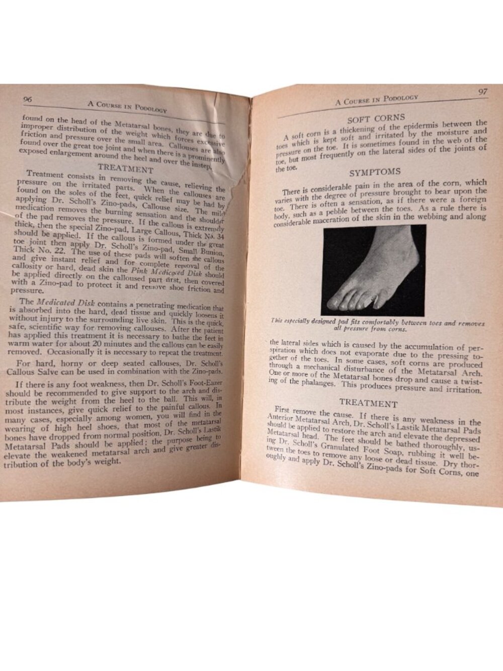 A Course in Podology National School of Podology Illust 1st Edition 1932 HC Book - Picture 13 of 16